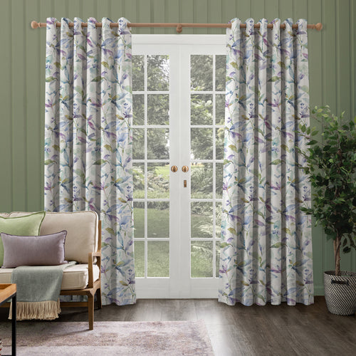 Floral Cream M2M - Jarvis Printed Made to Measure Curtains Pacific Voyage Maison