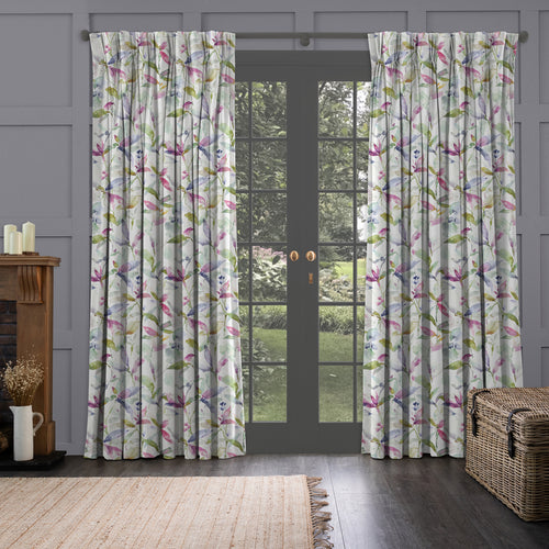 Floral Cream M2M - Jarvis Printed Made to Measure Curtains Summer Voyage Maison