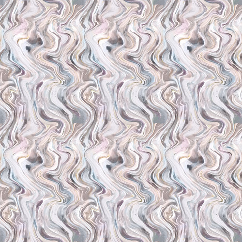 Abstract Grey Fabric - Jasper Printed Fabric (By The Metre) Agate Voyage Maison