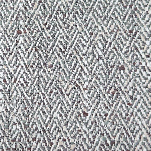 Plain Brown Fabric - Jedburgh Textured Woven Fabric (By The Metre) Mushroom Voyage Maison