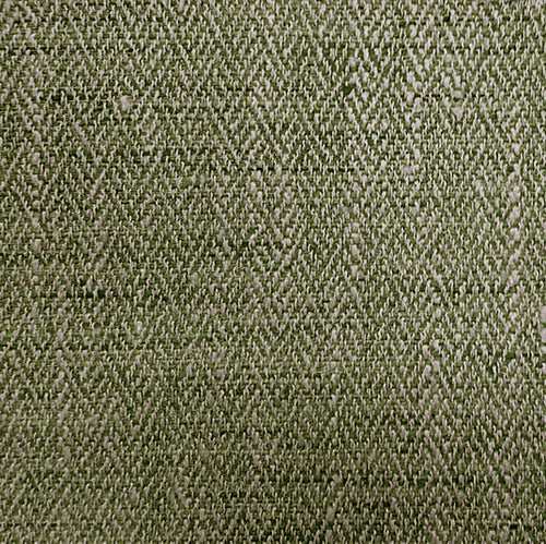 Herringbone Green Fabric - Jedburgh Textured Woven Fabric Sage Voyage Maison