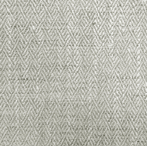 Herringbone Grey Fabric - Jedburgh Textured Woven Fabric Silver Voyage Maison