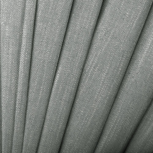 Plain Grey M2M - Jedburgh Textured Woven Made to Measure Roman Blinds Default Voyage Maison