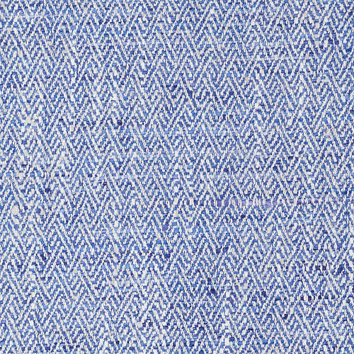 Plain Blue M2M - Jedburgh Textured Woven Made to Measure Roman Blinds Default Voyage Maison