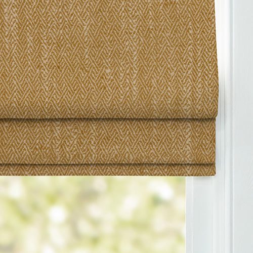 Plain Brown M2M - Jedburgh Textured Woven Made to Measure Roman Blinds Default Voyage Maison