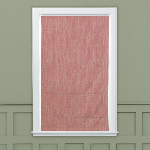 Plain Pink M2M - Jedburgh Textured Woven Made to Measure Roman Blinds Default Voyage Maison