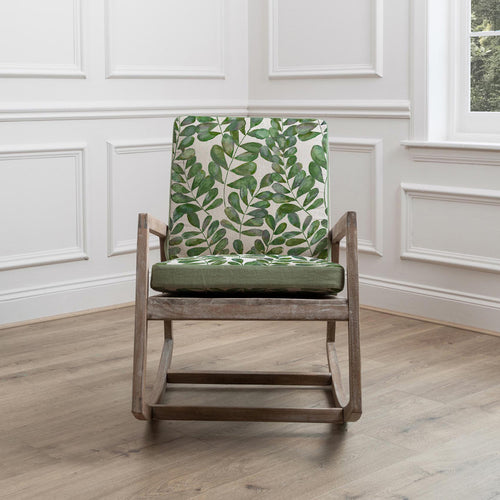 Floral Green Furniture - Jonas Mango Wood Rowan Chair Apple Additions
