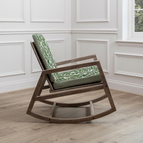 Floral Green Furniture - Jonas Mango Wood Rowan Chair Apple Additions