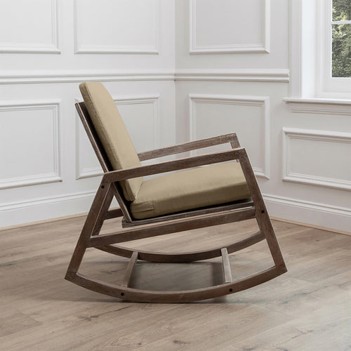 Plain Beige Furniture - Jonas Mango Wood Tivoli Chair Caramel Additions