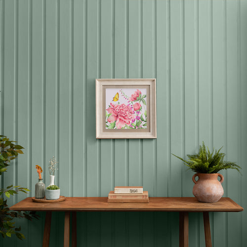 Floral Pink Wall Art - Junelle  Framed Print Birch/Heather Voyage Maison