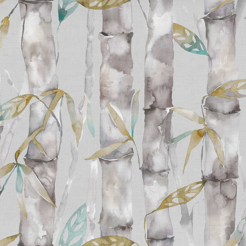 Floral Green Fabric - Kanto Printed Fabric (By The Metre) Emerald Voyage Maison