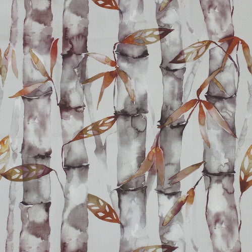 Floral Brown Fabric - Kanto Printed Fabric (By The Metre) Tourmaline Voyage Maison