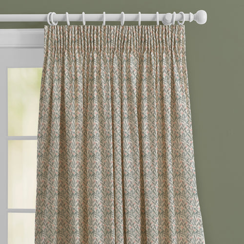 Floral Grey M2M - Katsura Printed Made to Measure Curtains Granite Voyage Maison