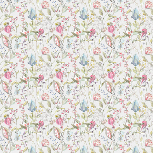 Voyage Maison Kelston Printed Cotton Fabric Remnant in Sorbet/Natural