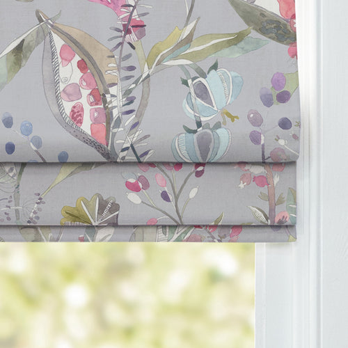 Animal Pink M2M - Kelston Printed Cotton Made to Measure Roman Blinds Sorbet Voyage Maison