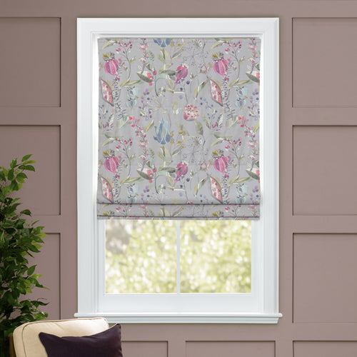 Animal Pink M2M - Kelston Printed Cotton Made to Measure Roman Blinds Sorbet Voyage Maison