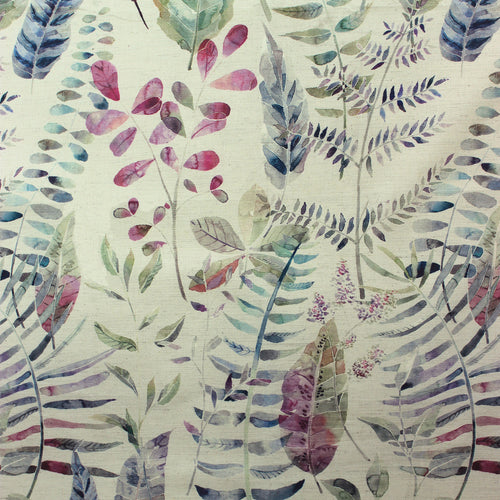 Samples - Kenton Printed Fabric Sample Swatch Loganberry Voyage Maison