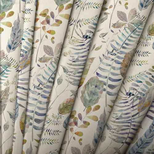 Floral Blue M2M - Kenton Printed Cotton Made to Measure Roman Blinds Default Voyage Maison