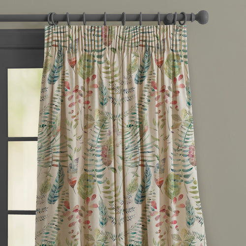 Floral Cream M2M - Kenton Printed Made to Measure Curtains Pomegranate Voyage Maison