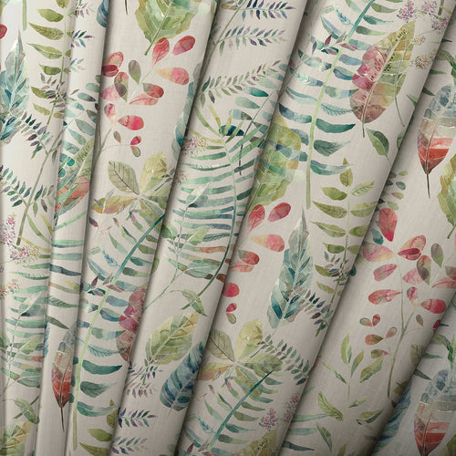 Floral Cream M2M - Kenton Printed Made to Measure Curtains Pomegranate Voyage Maison