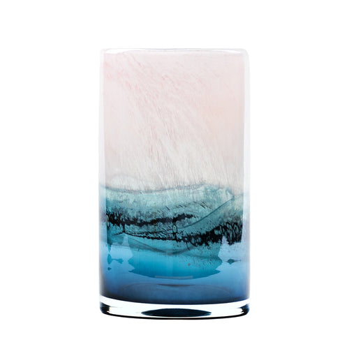  Blue Glassware - Kili Hand-Blown Vase Indigo Voyage Maison
