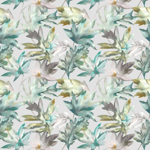 Animal Green Fabric - Kimino Printed Fabric (By The Metre) Emerald Voyage Maison