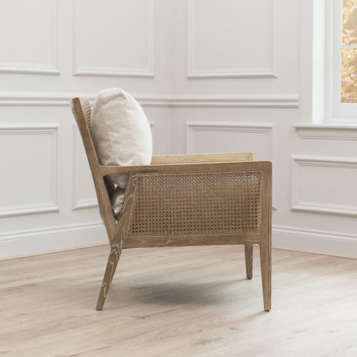 Plain Beige Furniture - Kirsi  Chair Oak Voyage Maison