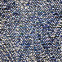  Samples - Kiso  Fabric Sample Swatch Cobalt Voyage Maison
