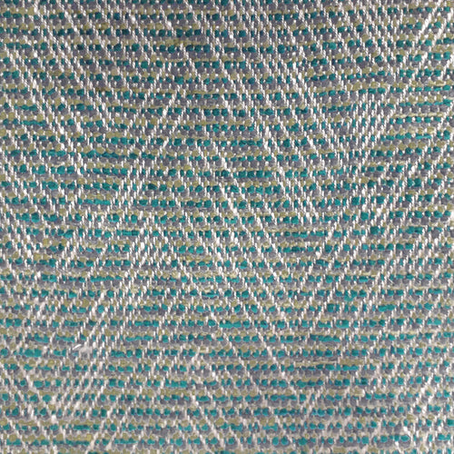 Abstract Green Fabric - Kiso Woven Jacquard Fabric (By The Metre) Emerald Voyage Maison