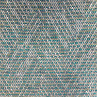  Samples - Kiso  Fabric Sample Swatch Emerald Voyage Maison