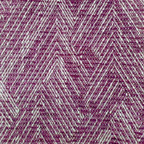 Abstract Pink Fabric - Kiso Woven Jacquard Fabric (By The Metre) Fuchsia Voyage Maison