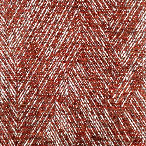 Abstract Red Fabric - Kiso Woven Jacquard Fabric (By The Metre) Ruby Voyage Maison
