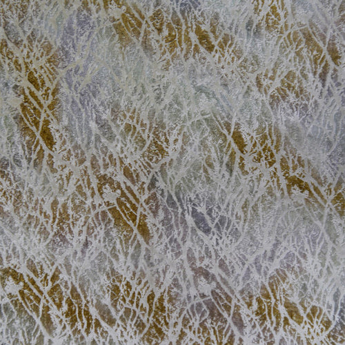 Abstract Gold Fabric - Kline Woven Jacquard Fabric (By The Metre) Gold Voyage Maison