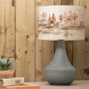 Voyage Maison Agri & Caledonian Forest Eva Complete Lamp in Grey/Linen