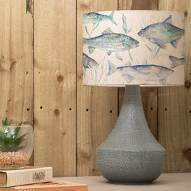 Voyage Maison Agri & Ives Waters Eva Complete Lamp in Grey/Marine