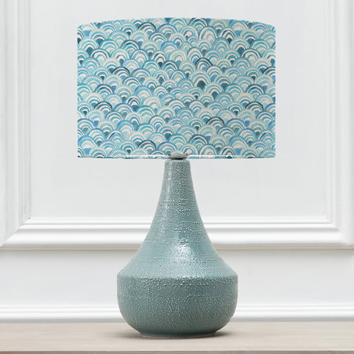 Abstract Blue Lighting - Melia Eva & Agri Complete Table Lamp Glacier Voyage Maison