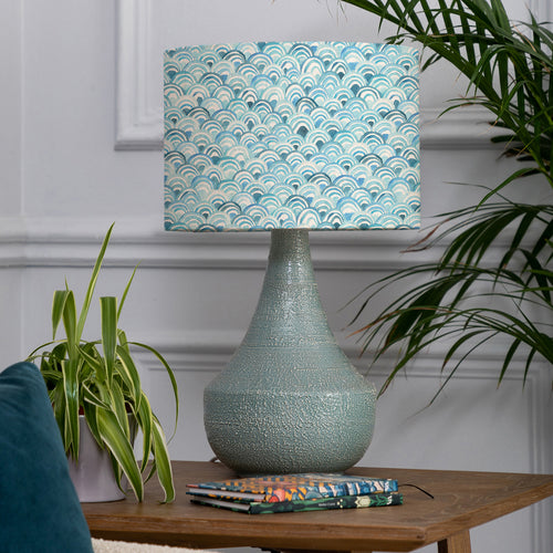 Abstract Blue Lighting - Agri & Melia Complete Table Lamp Glacier Voyage Maison