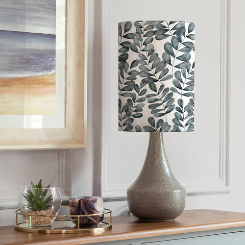 Floral Grey Lighting - Agri  & Rowan Mini Anna  Complete Lamp Grey/Willow Additions