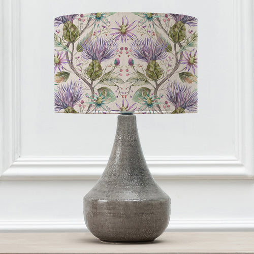 Floral Grey Lighting - Agri  & Varys Eva  Complete Lamp Grey/Violet Voyage Maison
