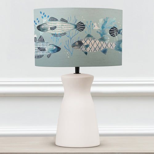 Animal White Lighting - Barbeau Eva & Albury Complete Table Lamp Ecru/Seafoam Voyage Maison