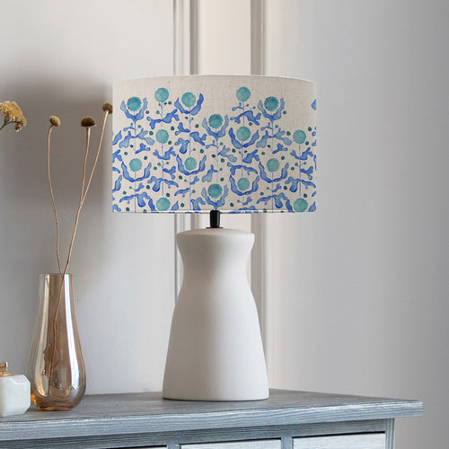 Abstract Blue Lighting - Albury & Mariani Complete Table Lamp Cobalt Voyage Maison
