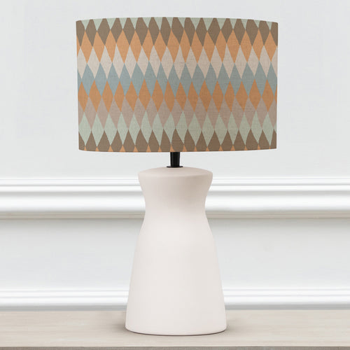 Abstract White Lighting - Mesa Eva & Albury Complete Table Lamp Ecru/Granite Voyage Maison