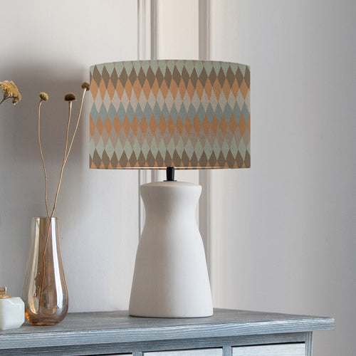 Abstract White Lighting - Albury  & Mesa Eva  Complete Table Lamp Ecru/Granite Voyage Maison