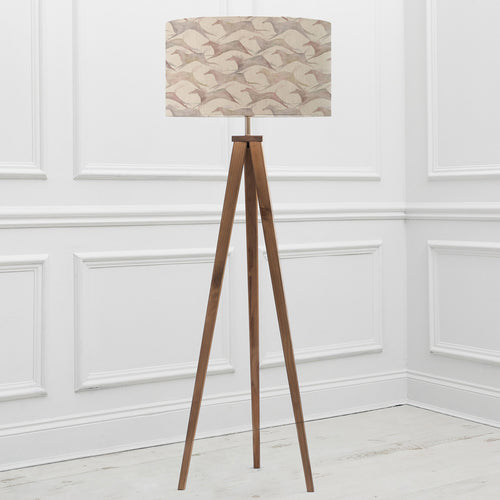 Abstract Brown Lighting - Aratus  & Dakota Eva  Complete Floor Lamp Nut/Sepia Voyage Maison
