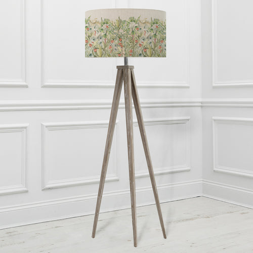 Jungle Green Lighting - Mangrove Eva & Aratus Complete Floor Lamp Grey/Moss Voyage Maison