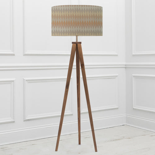Abstract Brown Lighting - Aratus  & Mesa Eva  Complete Floor Lamp Nut/Sand Voyage Maison