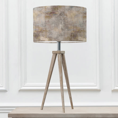 Abstract Grey Lighting - Monet Eva & Aratus Complete Table Lamp Grey/Ironstone Voyage Maison