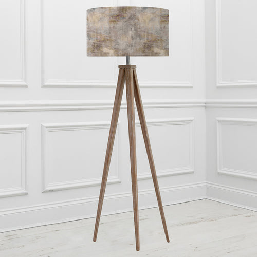 Abstract Grey Lighting - Aratus  & Monet Eva  Complete Floor Lamp Grey/Ironstone Voyage Maison