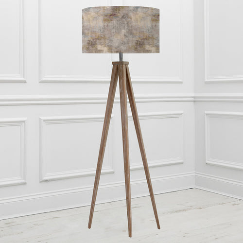 Abstract Grey Lighting - Monet Eva & Aratus Complete Floor Lamp Grey/Ironstone Voyage Maison