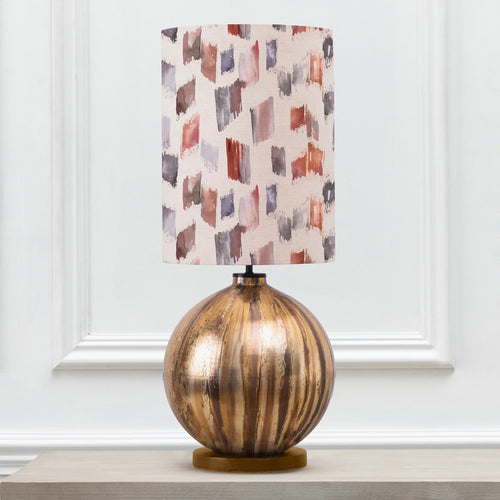 Abstract Gold Lighting - Arwen Anna & Belina Complete Table Lamp Glass/Rosewater Additions